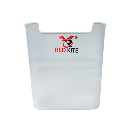 RED KITE 6 Refrigerator Storage Containers 1000 ml | Multipurpose Fridge Organiser Boxes for Kitchen | Space-Saving Plastic Fridge Storage Box for Vegetables, Fruits, Freezer & Pantry Organization